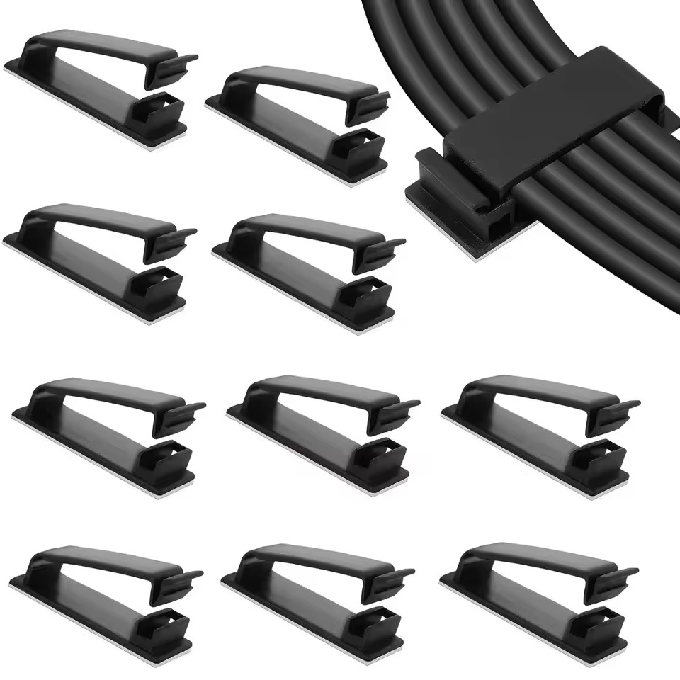 Car Cable Organizer - منظم كابلات ذاتي اللصق، مشابك تثبيت