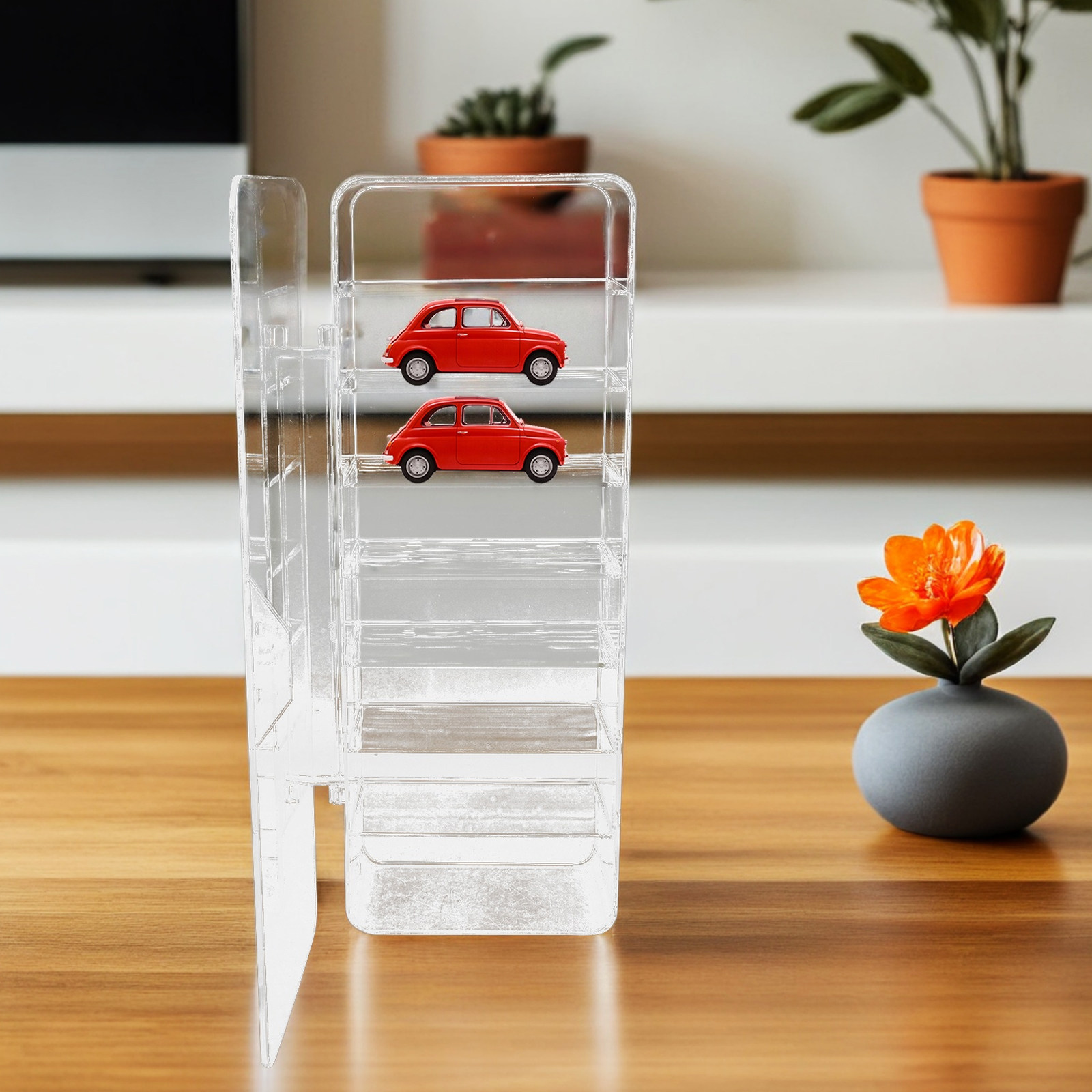 صندوق عرض سيارات بمقياس 1:64،  - مراجعة Car Organizer وسعره