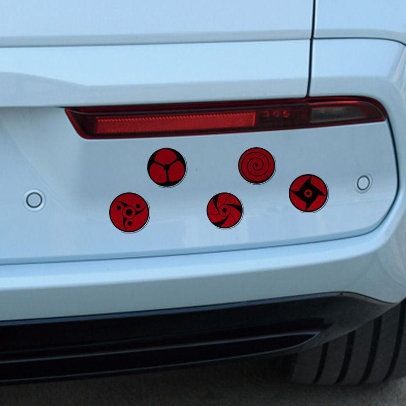 مجموعة ملصقات شارينجان آي مقطو - مراجعة Car Accessories Japanese وسعره