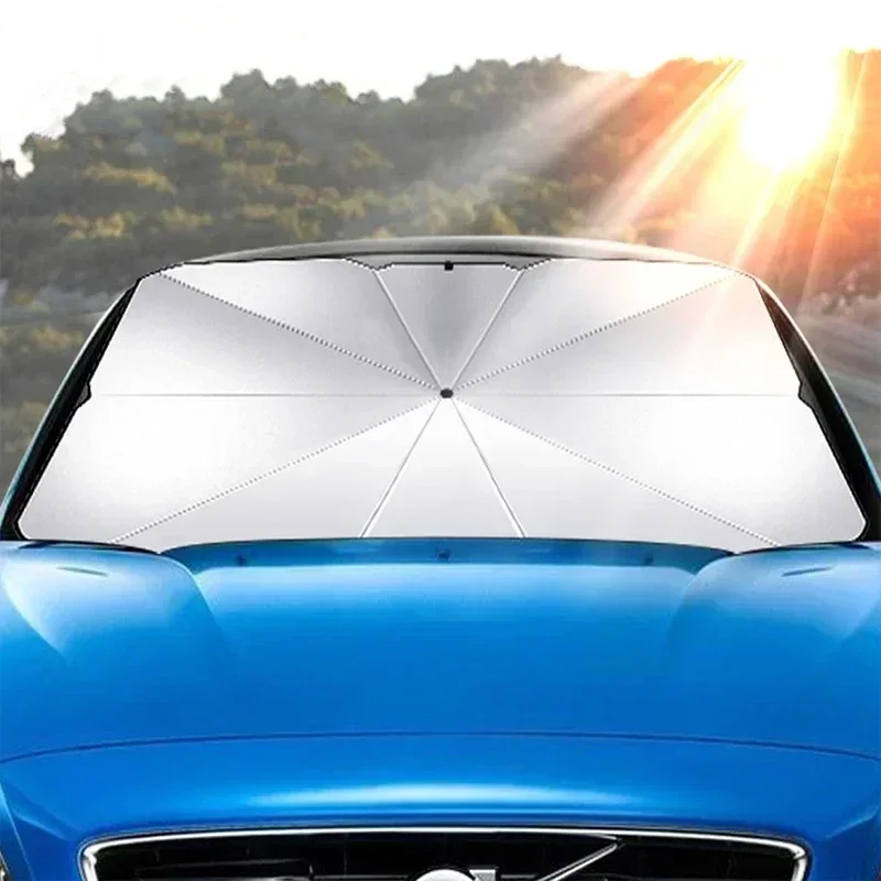 مظلة واقية من الشمس للسيارة، م - مراجعة Windshield Sun Shade وسعره
