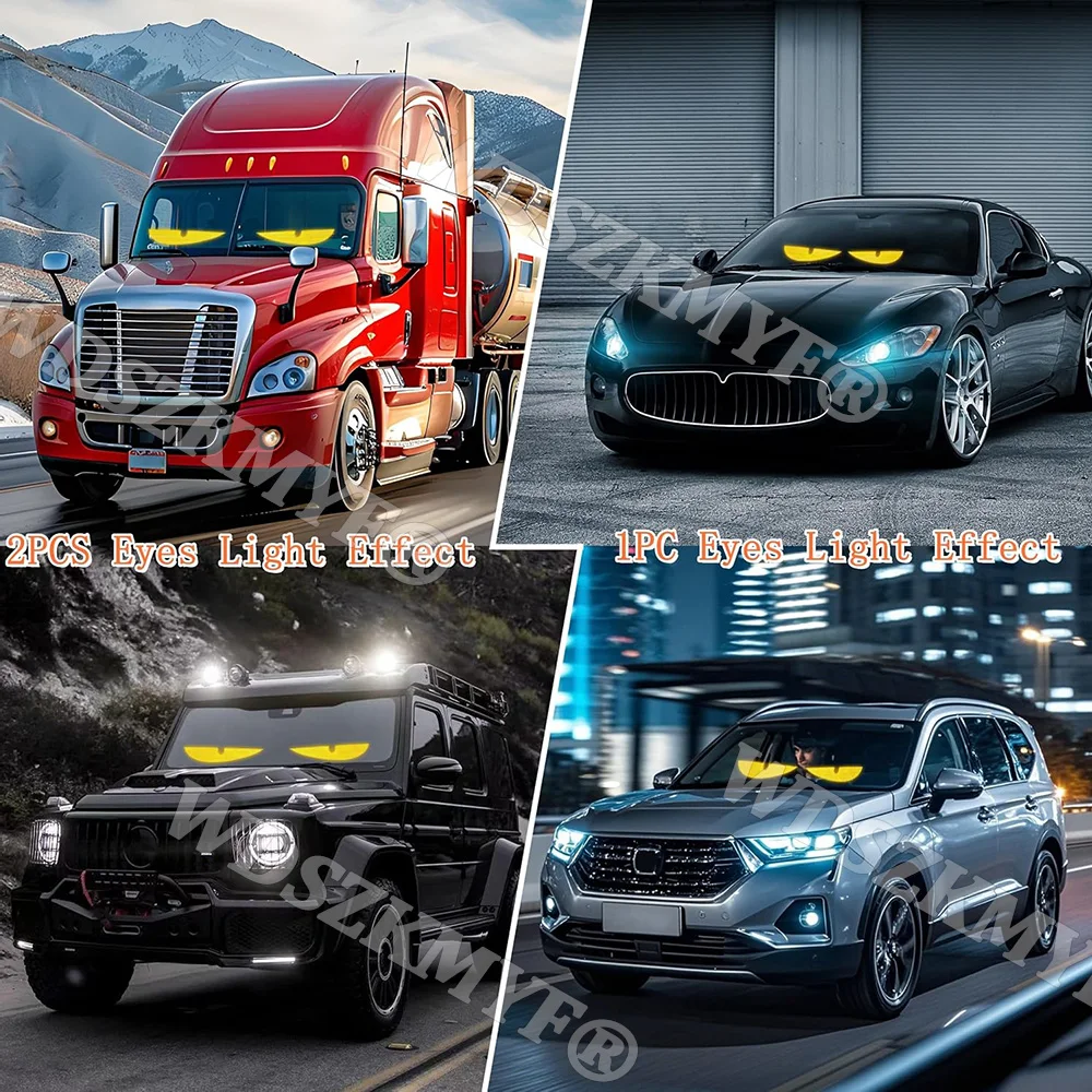 عيون الشيطان متعددة الوظائف مش - مراجعة Car Led Light وسعره